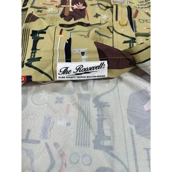 RSVLTS Roosevelts Shirt The Office SS Mens 1000 Ways To Die By Dwight Size Small - Picture 6 of 7